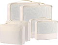 DoubleTrip Packing Cubes for Suitcases Carry on Luggage Organizer 6 Set Travel Accessories Lightweight Storage Bag Space Saver Clothes Pouch Large