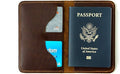 Leather Passport Cover, Field Notes Cover Wallet, Travel Passport Cover, Personalized Wallet Cover, Custom Full Grain Leather Passport, Passport Holder, Made in USA