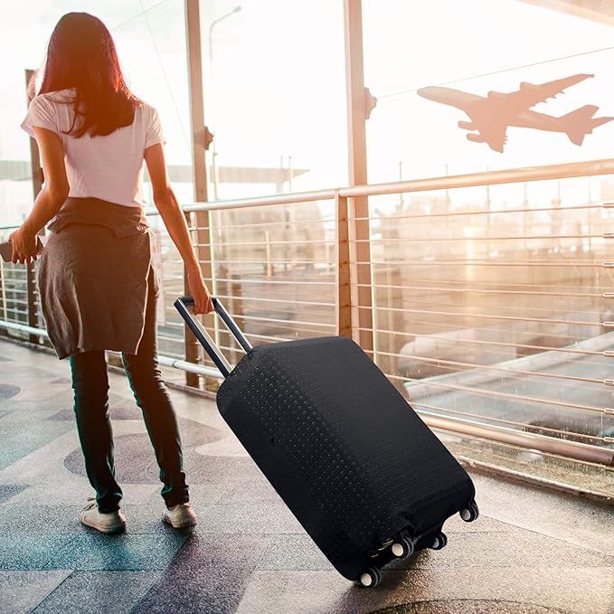 7-Mi Travel Luggage Protector Suitcase Cover 22"-24" Suitcase Dust Cover Size M