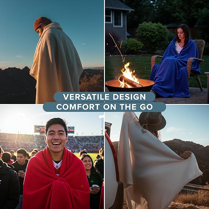 Bare Home Polar Fleece Blanket - White - Warm & Cozy - Premium Fleece - Throw for Bed, Sofa, Camping, Travel and Cold Nights - Lightweight Blanket (Twin/Twin XL, White)
