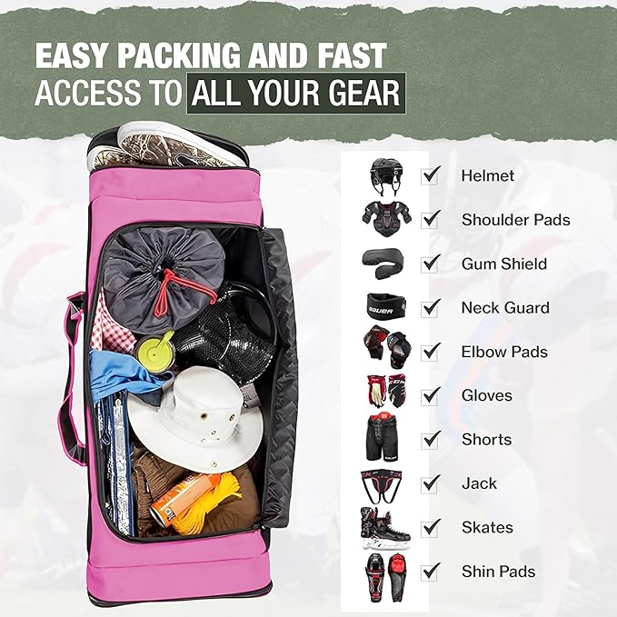 Jetstream Heavy Duty Multi Pocket Durable Sports Gym Equipment Travel Duffel Bag