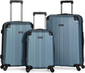 Kenneth Cole REACTION Out of Bounds, Granite Blue, 3-Piece Set (20", 24", & 28")