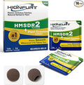 HMSDR2 16ct Motion Sickness Patches with Plant Essence – Lemon – Sea Sickness Patches for Cruise, Car, Airplane – Non-Drowsy, 72H Lasting