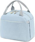 Bluboon Lunch Bag for Women Men Cute Corduroy Lunch Tote Bags Reusable Insulated Lunch Box Large Capacity Reusable Insulated Cooler for Work Picnic or Travel