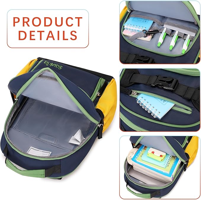 Cute Mini Toddler Backpacks for Boys 2-4 Little Kids Backpack Preschool Bookbag (Indigo)