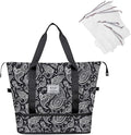 NPBAG Women Travel Duffel, Multi Functional Large Expandable Weekender Carry-on Tote, Gym Workout Overnight Bag, Mommy Hospital Bag for Labor and Delivery