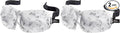 Bucky 40 Blinks No Pressure Printed Eye Mask for Travel & Sleep, Marble, One Size (Pack of 2)
