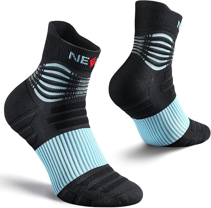 NEENCA Medical Compression Socks for Women & Men Circulation, Ankle Compression Stockings for Pain Relief, Plantar Fasciitis, Swelling, Neuropathy, Runner, Nurses, Travel, Pregnancy, Flying,20-30 mmHg