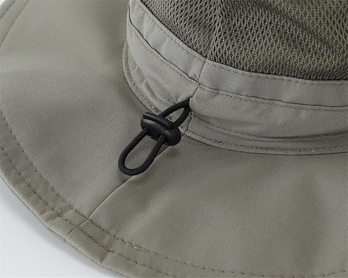 Connectyle Women's UPF 50+ Sun Hat UV Protection Wide Brim Bucket Hat Summer Beach Hats Fishing Hiking Outdoor Safari Hats