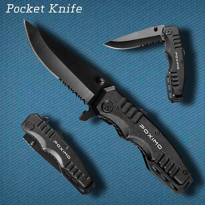 Multitools Gift Set "I LOVE YOU", Men Gifts 3 Items Pack with 14-In-1 Multi tool Pliers, Pocket Knife, Tactical Pen, Gifts for Men Women, Stocking Stuffers EDC, Survival Tools Set (I LOVE YOU)