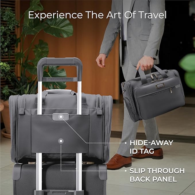 Briggs & Riley Travel Duffel Bag - Weekender & Overnight Luggage for Women & Men, Softside Bag