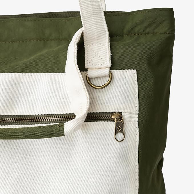 Thread Wallets Utility Tote – Large Travel Tote with Multi-Pocket Design, Laptop Compartment & Work Bag for Women