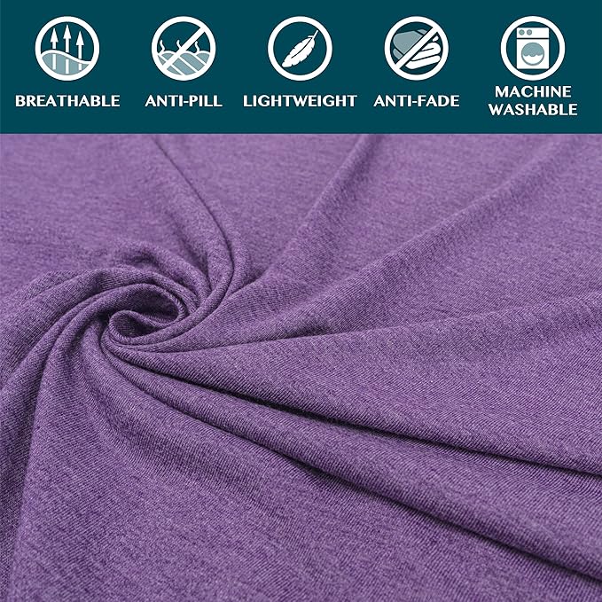 PAVILIA Travel Blanket Airplane Compact with Bag, Soft Packable Plane Blanket Kids Adults, Portable Camping Flight Essentials, Travelers Gifts Accessories, Luggage Backpack Strap, 65x40 Purple
