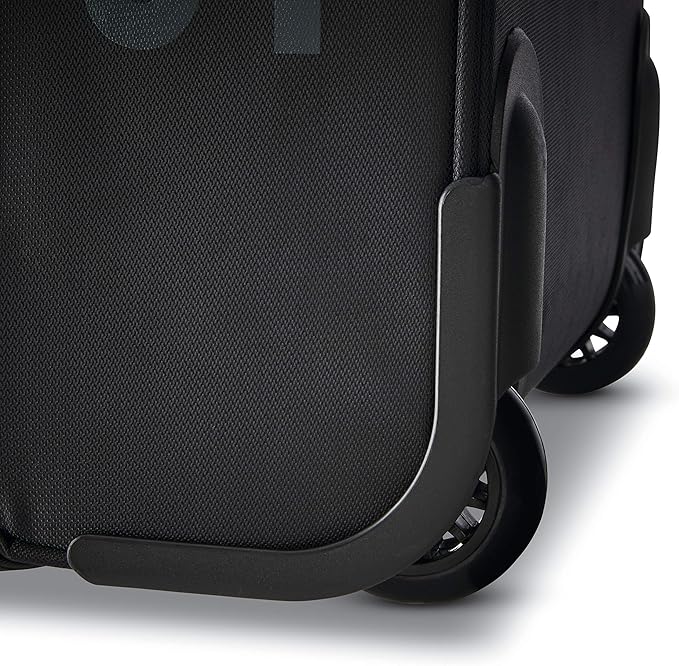 Samsonite Andante 2 Wheeled Duffel Bag – 32-Inch Durable Rolling Luggage with Inline Skate Wheels, Push-Button Handle & Spacious Compartments – Travel-Friendly and Lightweight - All Black