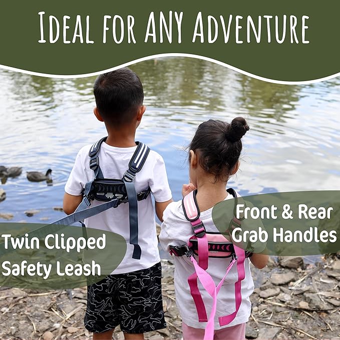 Hobble De Hoo Child Safety Harness | Premium Adjustable Toddler & Kids Harness Ages 2–7 | Autism Support